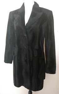 Mitsu London velvet coat
